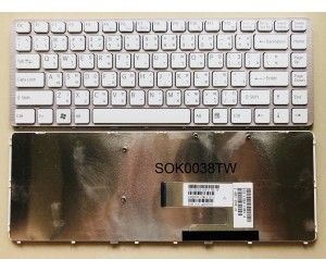 Sony Keyboard คีย์บอร์ด VAIO VGN-NW ภาษาไทย อังกฤษ 